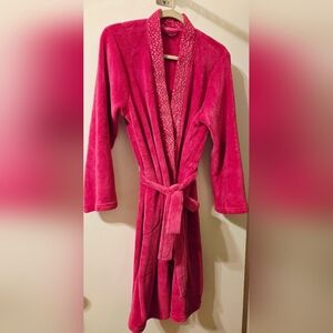Ulta Plush Ladies Hot Pink Robe L/XL
